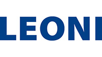 Logo Leoni: Dunkelblaue Schrift auf weissem Hintergrund
